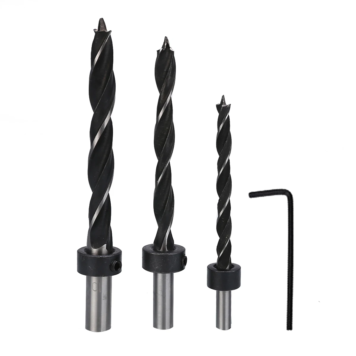 6/8/10mm Drill Bit Drill Guide Kit Handheld Woodworking Dowel Jig Set Dowel Pin for Joinery Doweling Jig Hole Saw Tool