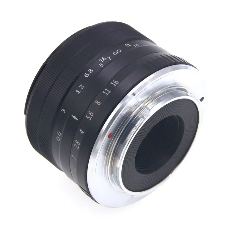 35 мм F1.2 ручная фокусировка объектива для sony APS-C формат микро* один A9 A7