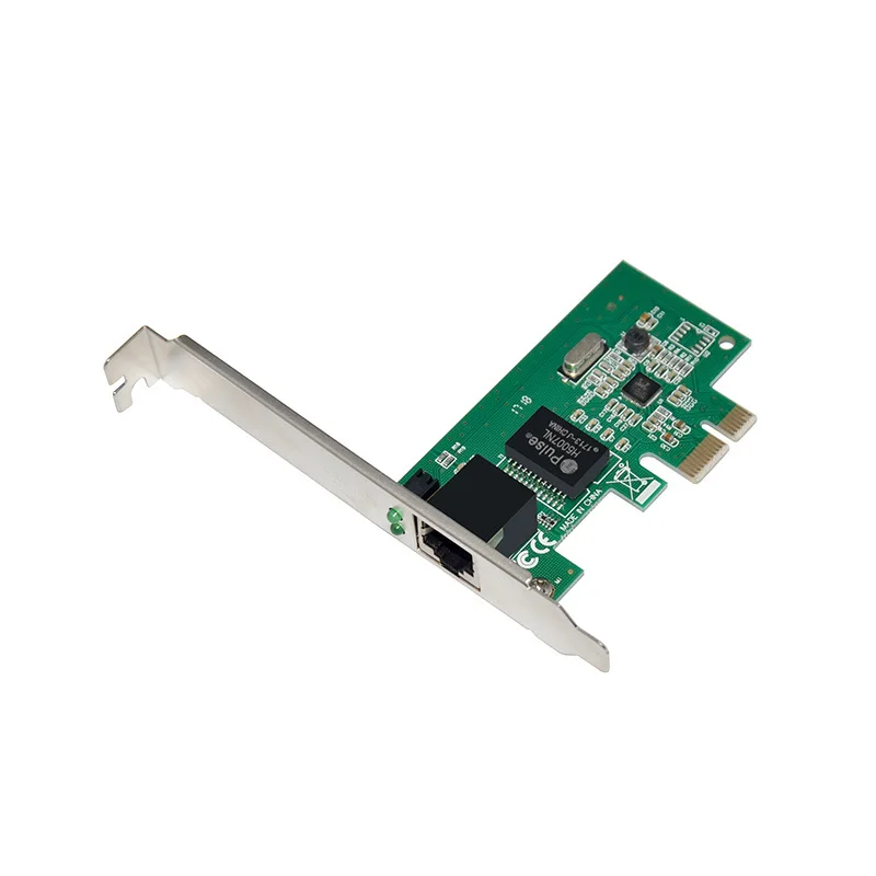 1 RJ45 порт чип REALTEK RTL8111E PCIe X1 Однопортовый гигабит 1000 м Ethernet Сетевая карта Pci-EXPRESS 1X