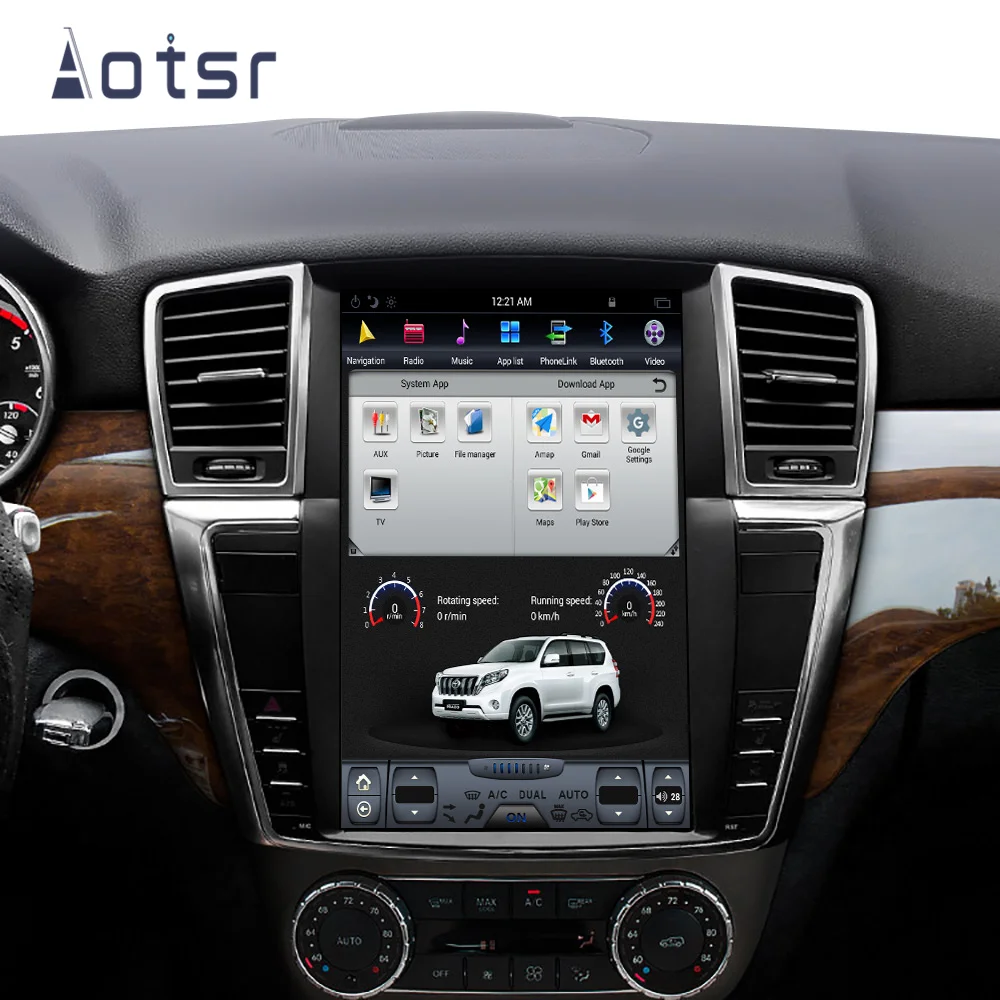 Tesla стиль Android 9 автомобильный gps-навигатор для Mercedes-Benz ML350 ML400 ML300 GL350 2012- авто радио головное устройство магнитофон