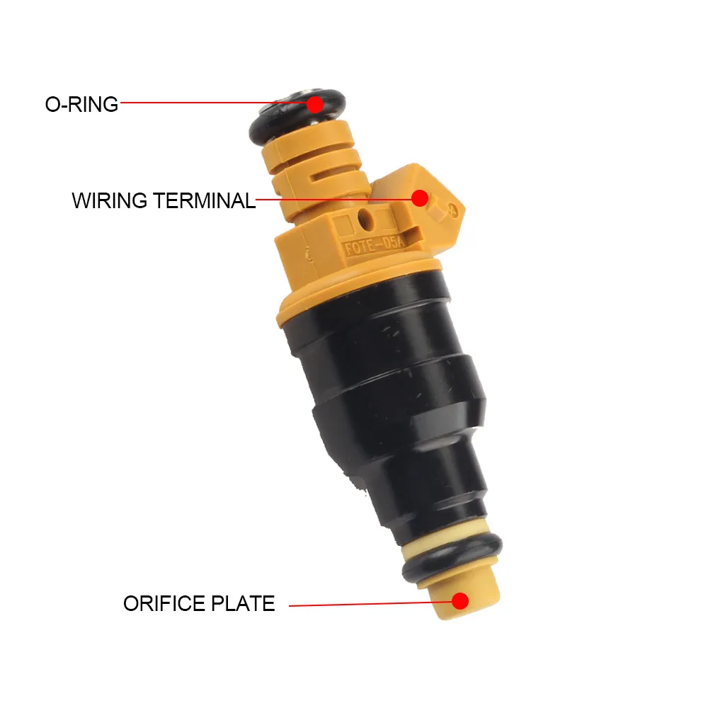 8PCS Fuel Injector Nozzle For Ford Bronco Mustang Excursion F150 F250 F350 E150 0280150943 0280150939 0280150909 0280150943