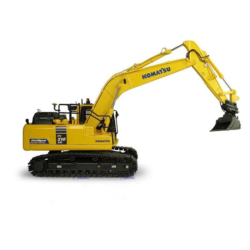 Авторизованный аутентичный литье под давлением Uh8123 1:50 Komatsu Pc210lci-11 литой экскаватор модели игрушек для Рождественский подарок, коллекция
