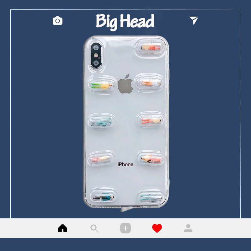 Прозрачный чехол для iPhone 11 Pro XS MAX 8 7 6 6S Plus X XR|Бамперы| |