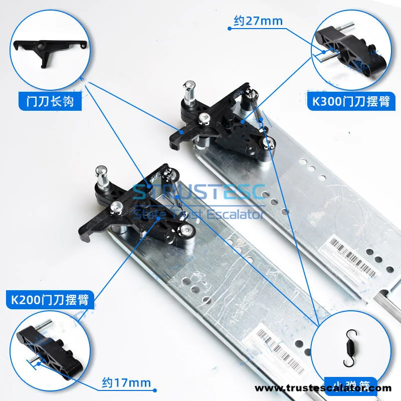 Elevator Door Vane Accessories Spare Parts Lever Spring Use for K200 K300 Door Cam