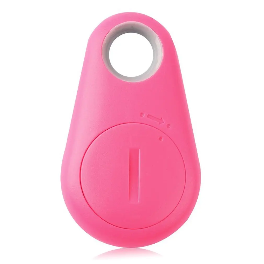 Мини Bluetooth 4,0 gps Traker водослива локатор Портативный Анти-потеря ключ искатель Pet трекер двухсторонняя сигнализация противоугонное устройство - Цвет: pink