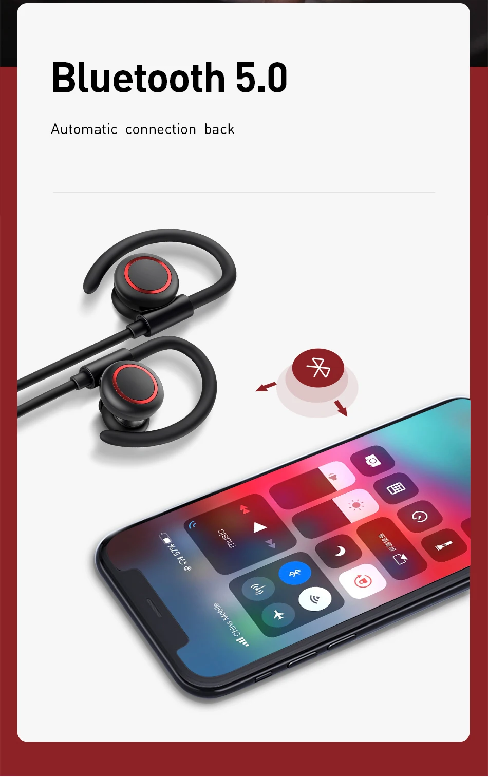 Baseus S17 Bluetooth 5,0 наушники беспроводные наушники Blutooth наушники Handsfree спортивные наушники игровая гарнитура телефон