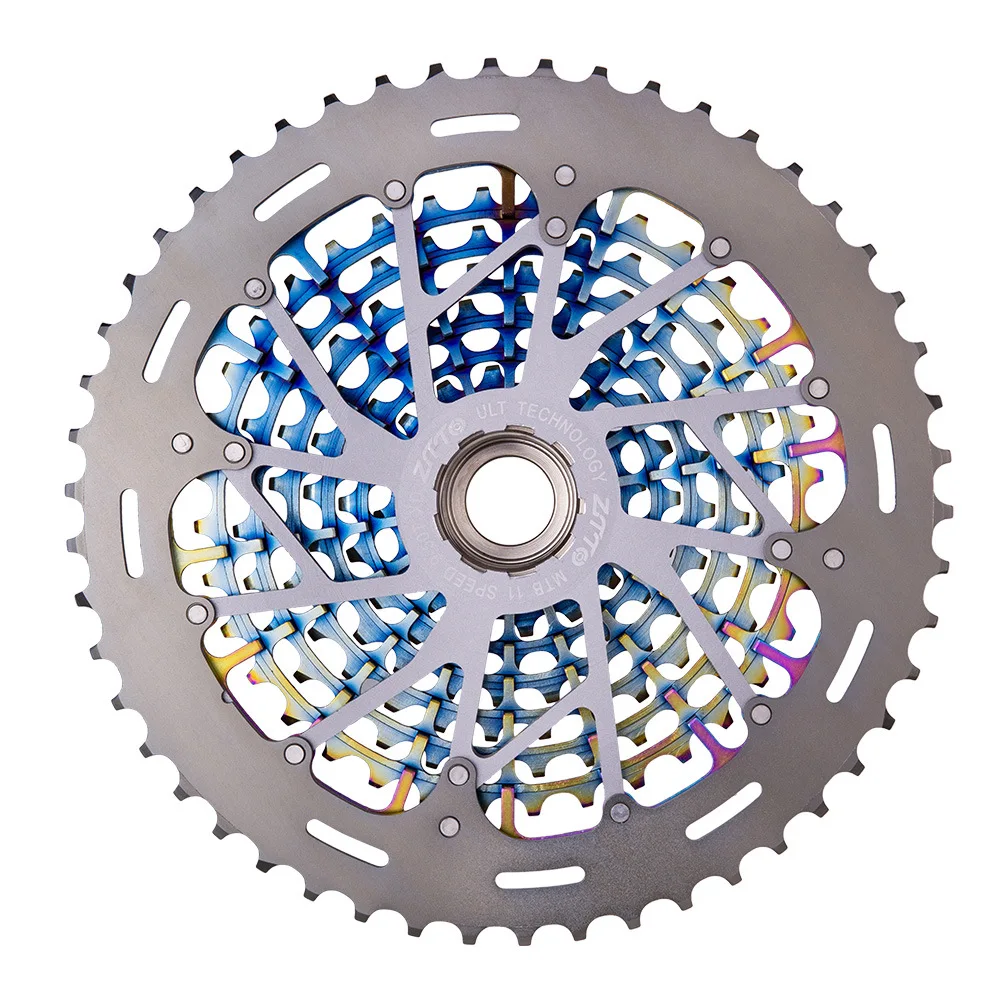 ZTTOMTB trendy ultimate 11-speed 9-50T k7 кассета ULT XD кассета с радугой из цельной стали прочный ультра-светильник 11S кассета 9-50T