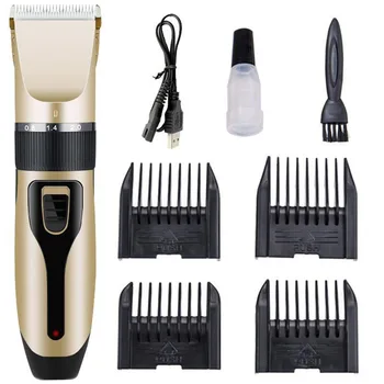 

Pet Hair Rechargeable Clipper Pet Grooming Trimmer Kit Set Low Vibration Shaver for Animal