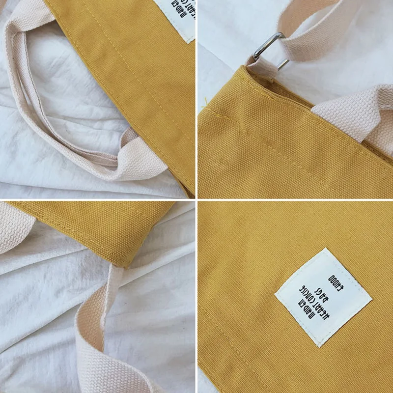 Высококачественная тканевая сумка-шоппер женская сумка для покупок Повседневная сумка через плечо складные многоразовые сумки пляжная сумка для покупок