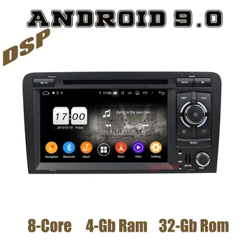 

PX6 Android 9.0 Car DVD GPS Player for Audi A3 S3 RS3 radio 2003-2013 with dsp bluetooth wifi 4+64GB Auto Stereo Headunit