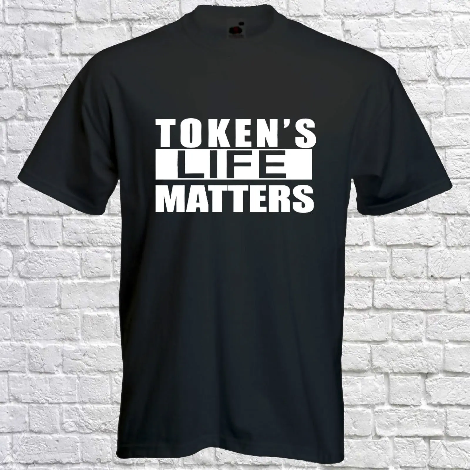 Tokens life maters Футболка-southpark Tee-token Tee-funny-мужская рубашка с коротким рукавом летняя