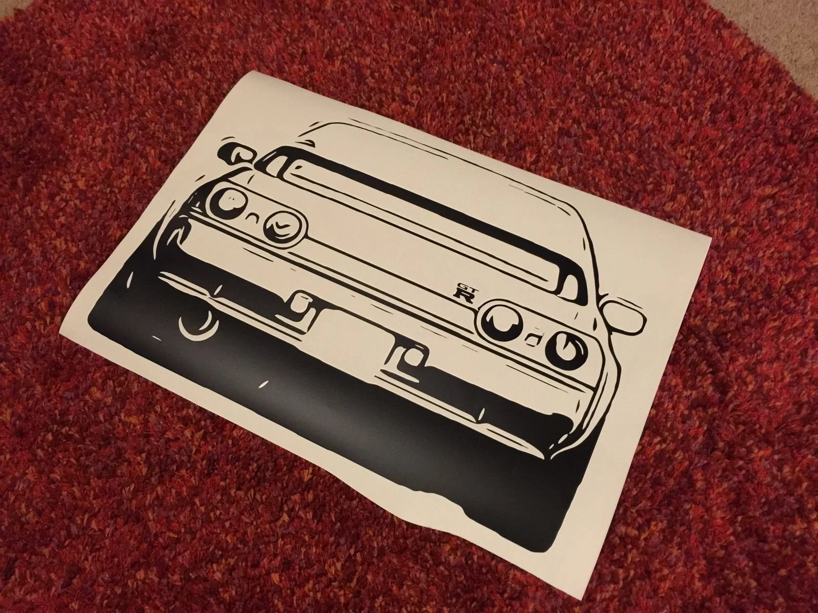 Для R32 GTR Nissan Skyline Nismo Epic Wall Art Виниловые наклейки различных размеров