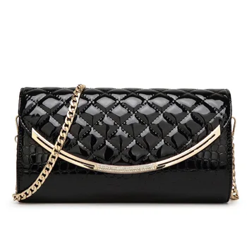 

Women's Rhombus Chain Hand Bag Shoulder Bag Clutch Bag