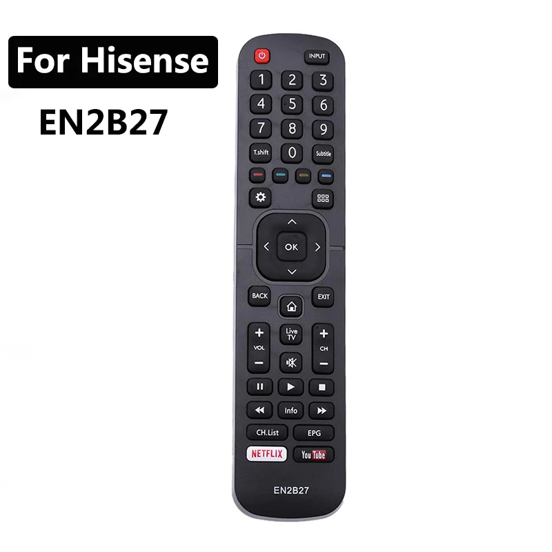 EN2B27 для Hisense Smart TV пульт дистанционного управления Замена 32K3110W 40K3110PW 50K3110PW 40K321UW