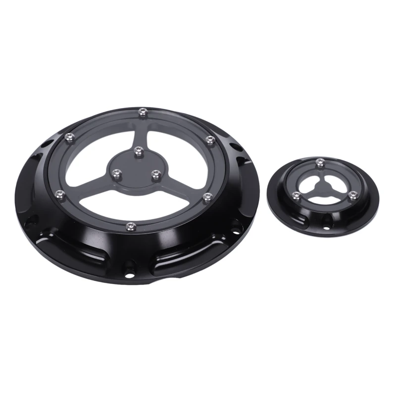 Черная крышка таймера для Har ley Sportster Xl Xr 883 1200 Nightster Low 2004-2015 2016 2017 |