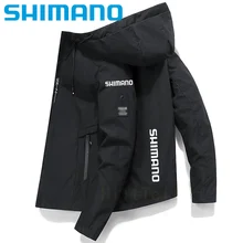 Veste Shimano décontractée pour hommes, vêtements de pêche à capuche fine, pour Sports de plein air, randonnée, printemps automne, 2022