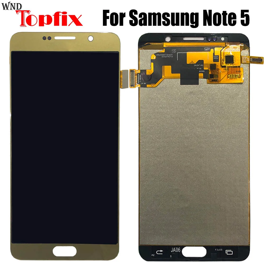 TFT ЖК-дисплей сенсорный экран дигитайзер для Samsung Galaxy Note 5 N920A N920I N920G/DS 7 &quotдюймов