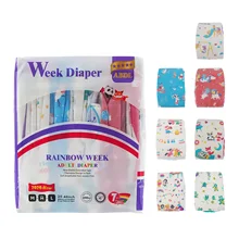 Special Offers TEN@NIGHT Rainbow Week Diaper ABDL Extra Large Size Christmas Diaper Stretchy Waist DDLG Diaper Panda Different 7pcs In A Pack Special Offers TEN@NIGHT Rainbow Week Diaper ABDL Extra Large Size Christmas Diaper Stretchy Waist DDLG Diaper Panda Different 7pcs In A Pack