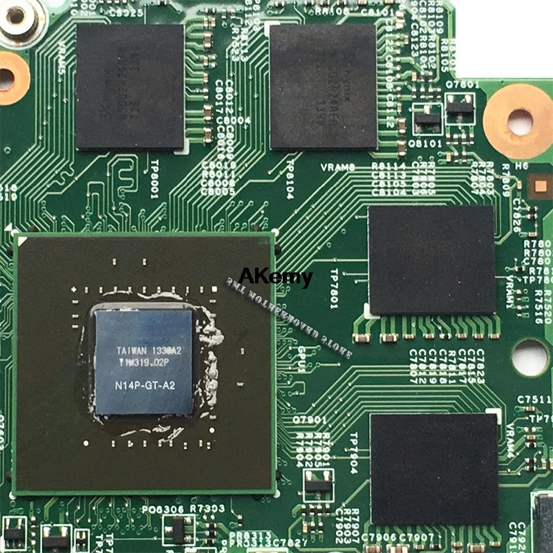 12307-2 ПРБ VKJ89 REV: A00 для DELL 5437 3437 ноутбук материнская плата Процессор i7 4500U GT750M 2G DDR3 тесты работы