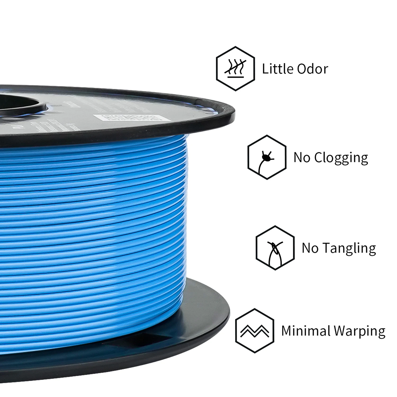 Erione Padrão Pla Filamento 1kg 1.75 mm 3d Pla Baixo Encolhimento Consumível para Impressora 3d Shipp Rápido Alta Qualidade - Imagem 2