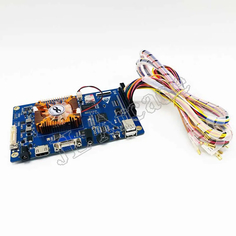 134 x 3D игры аркадная игра машина доска 2448 в 1 мульти PCB игры материнская плата, американский джойстик, питание, кнопка, динамик