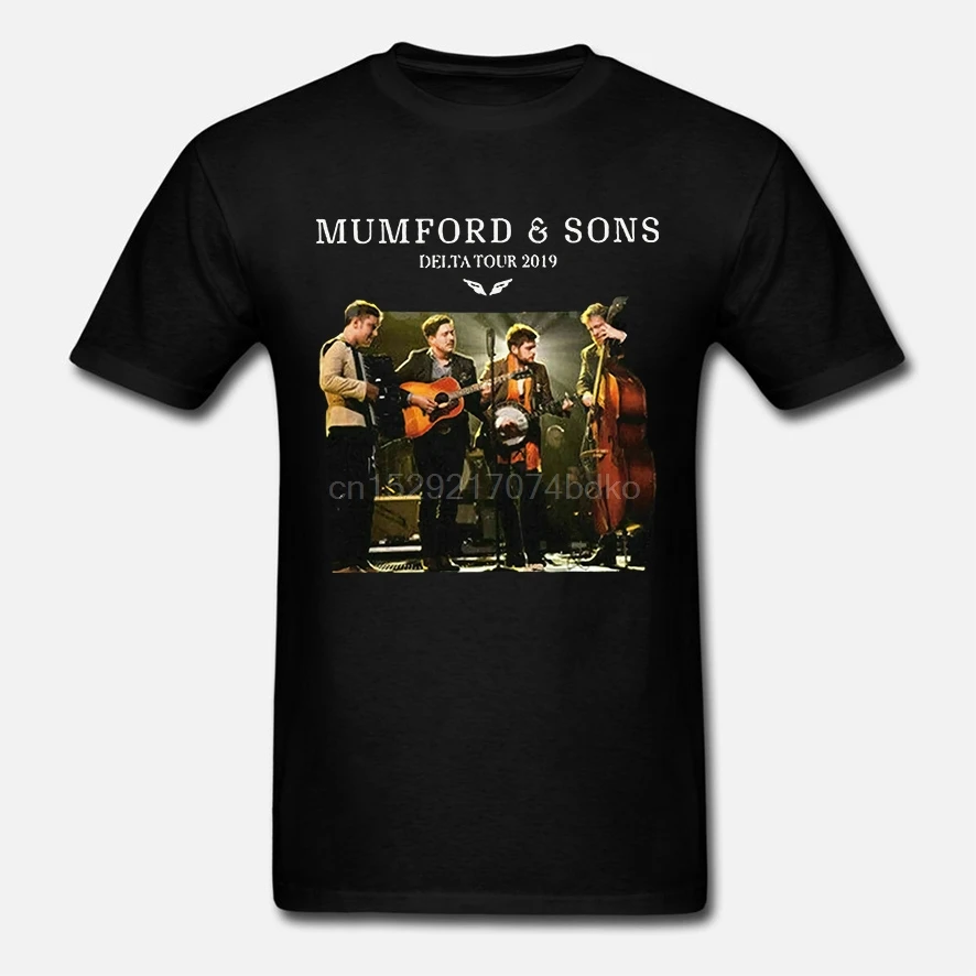 Новая горячая 8849-MUMFORD &amp amp SONS Delta Tour 2019 футболка Размер S-3XL (2) | Мужская одежда