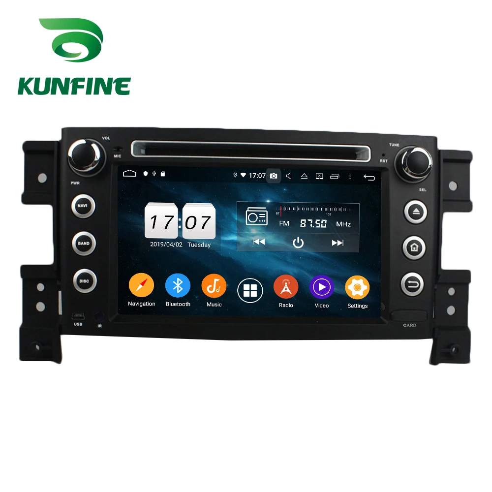 Excellent Android 9.0 Octa Core 4GB RAM 64GB ROM Car DVD GPS Navigation Multimedia Player Car Stereo for Suzuki Vitara 2005-2011 Rdiao 1