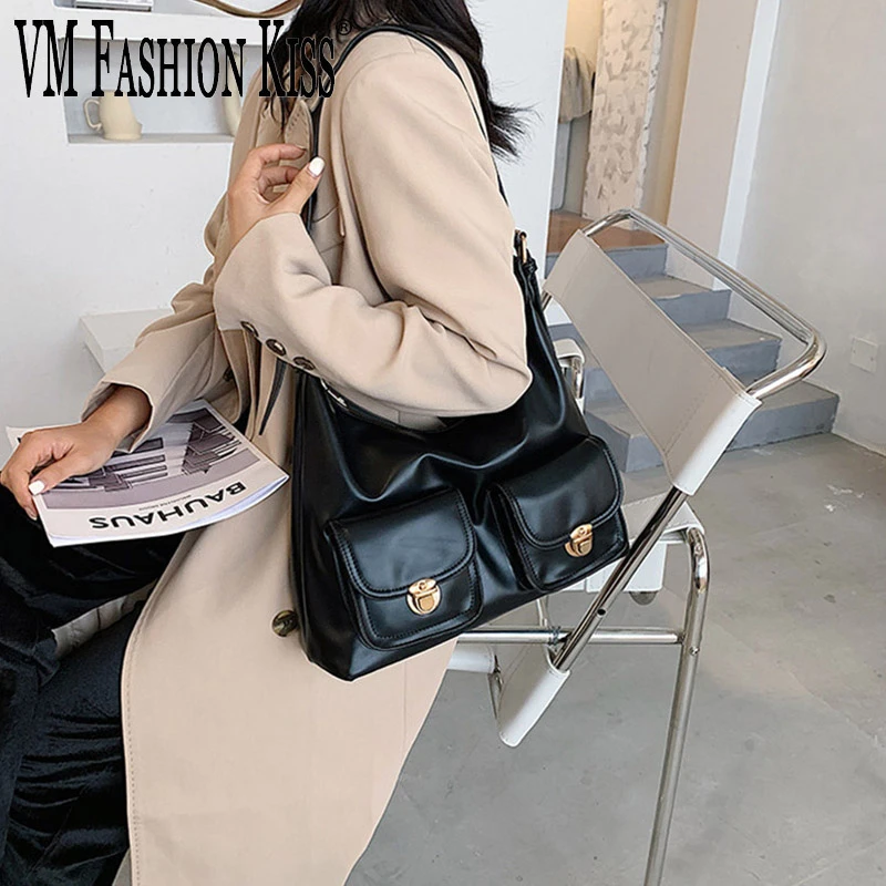 

2020 Autumn Winter New Retro Handbag Underarm Bag Women Hobos Shoulder Bags Female Temperament Tote Bag Bolsa Feminina Designer