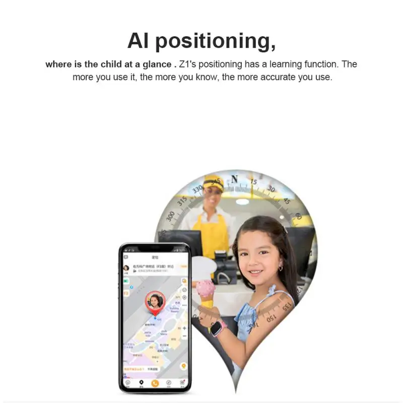 Z1 LBS, умные детские часы, SOS Вызов, поиск местоположения, детский локатор, трекер, анти-потеря, монитор, детские часы, IOS и Android