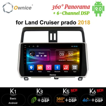 

Ownice CAR Radio Player GPS Navi Android 9.0 8Core 4G LTE 360 Panorama DSP SPDIF Radio 10.1" for Toyota Land Cruiser prado 2018
