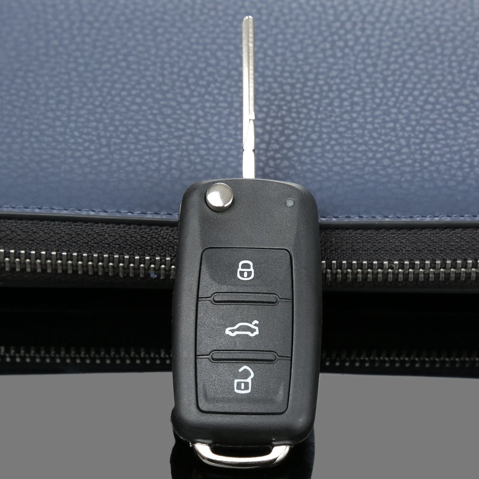 Складной флип чехол с 3 кнопками для V W Golf Mk6 Tiguan Polo Passat CC SEAT Skoda Octavia|Ключ от авто| |