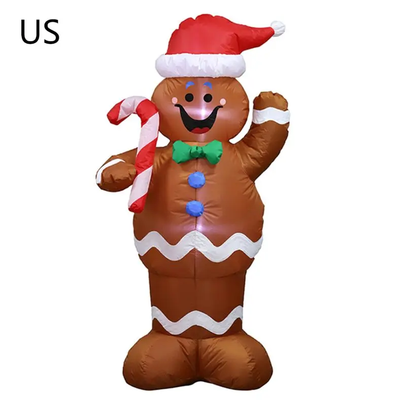 1.5M Led Inflatable Christmas Snowman Props Home Garden Party Decorate ModelToys