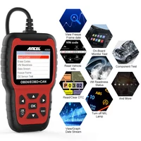 ANCEL AS500 OBD2 Automotive Scanner Full OBDII Engine Check Code Reader Multilingual OBD 2 Auto Diagnostic Scanner Free Update 2
