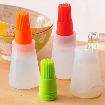 

1Pcs Cleaning Brushes Silicone Oil Brusher BBQ Cooking Bake Pancake Basting Bread Brush Kitchen Utensil Brush Cleaner