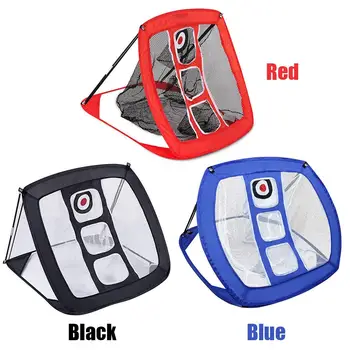 

Folding 210D Oxford Cloth Nylon Outdoor Lawn Golf Chipping Net Golf Practice Net Travel Home Golf Training Net Beginners Tool