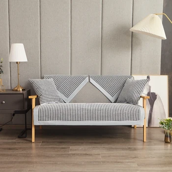 

Modern Simple Style Sofa Towel Mat All Sizes Fashion Pattern Furniture Protector Cover Home Decor For Pet Anti-dust Textile