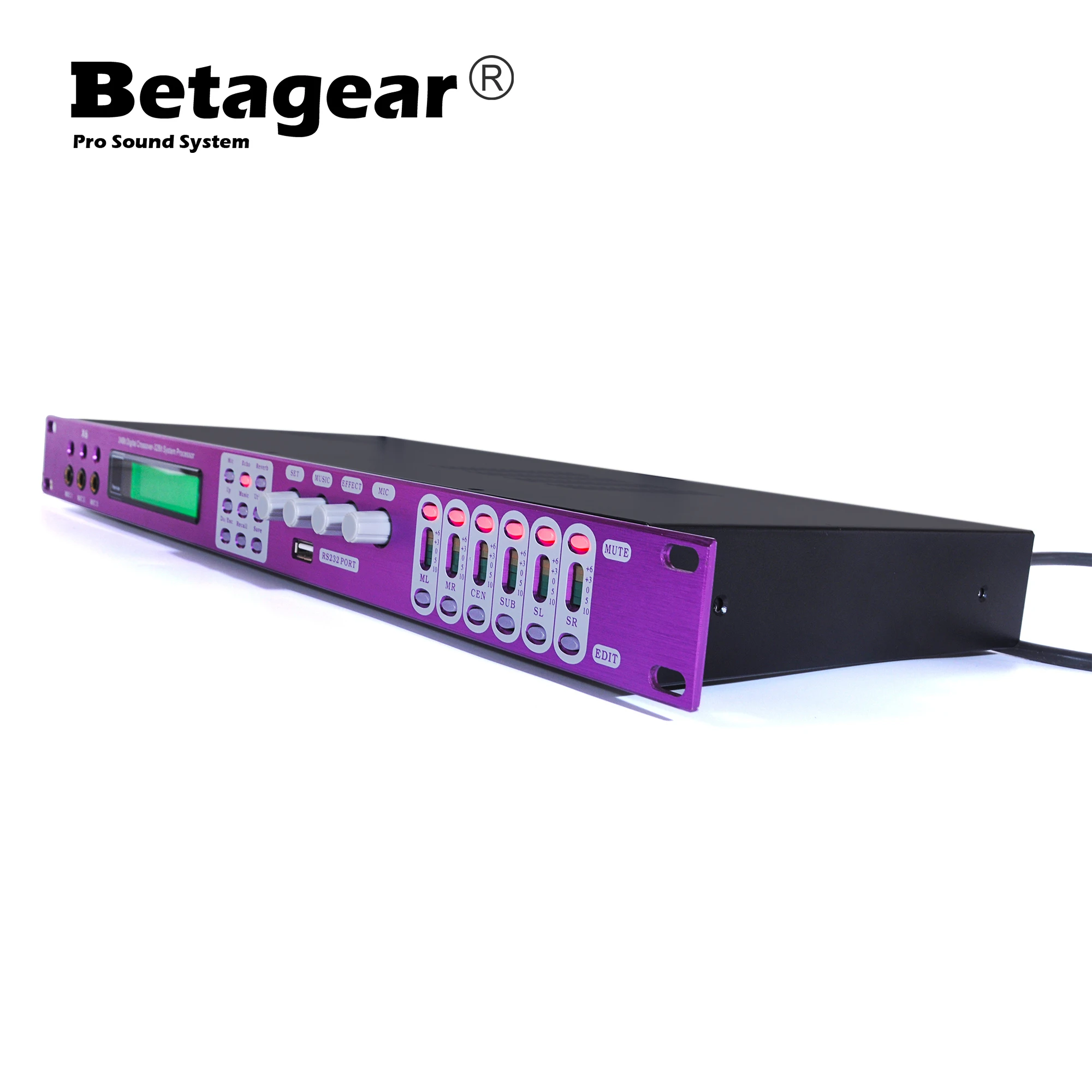 Professional karaoke stage pre power amplifier