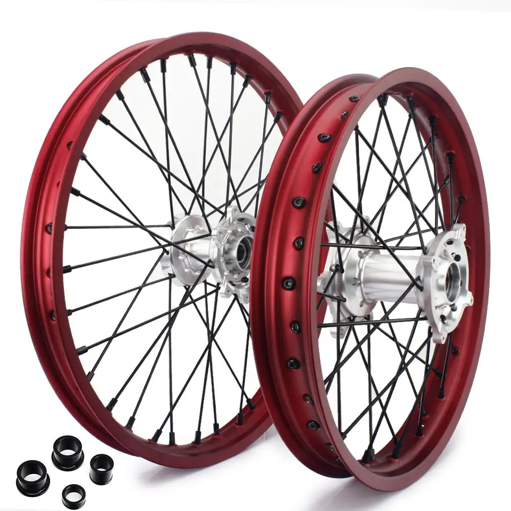 BIKINGBOY 21 &quot18&quot MX передние задние колеса диски ступицы наборы для Honda CRF450R 2013 2019