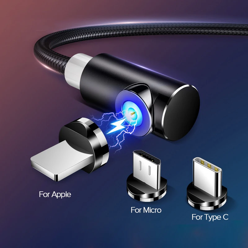 Магнитный кабель GETIHU Micro USB Type C зарядное устройство для телефонов Android быстрая