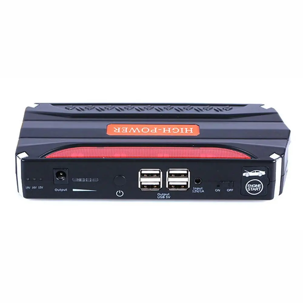 USB Car Jump Starters Multifunction Car Emergency Charger Car Battery Power Waterproof Starting Supplies