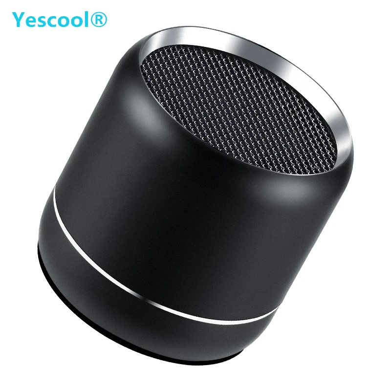 Yescool PMC-01 Супер Мини Bluetooth динамик стерео Саундбар Hi-Fi Бас Металл портативный сабвуфер беспроводной динамик с микрофоном