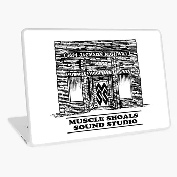 

muscle shoals studio Laptop Sticker Notebook Skin Stickers Cover Decal Art Decal Fits 13.3" 14" 15.6" 16" Universal