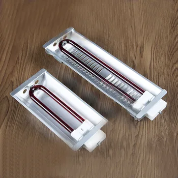 

1pc 220V infrared carbon fiber heater for Lightwave infrared heating carbon fiber far infrared heaters Heating lamp Infrared