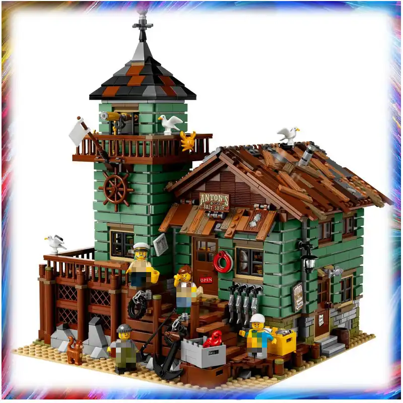 lego fishing store moc