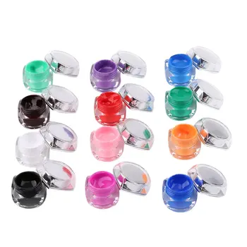 

Professional 12 Colors UV Removable Nail Glue Gel Nail Polish Oil Nail Gel Art Tips Manicure Set Decoration Tool New Arrival