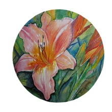 ABUI-80x80Cm зеленый Растительный круглый ковер напольный коврик войлочный пол коврик для гостиной