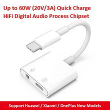 DAC 24 бит 96 кГц аудио декодер Тип C до 3,5 мм Цифровой аудио конвертер адаптер для iPad Pro huawei OnePlus Pixel SAMSUNG XIAOMI