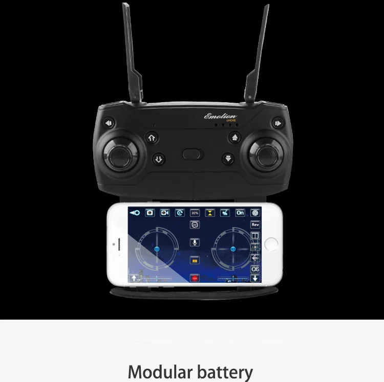 Дрон wifi FPV широкоугольный HD 1080P камера режим удержания высоты складной рычаг RC Квадрокоптер мини карманные игрушки для бесплатной доставки VS E58