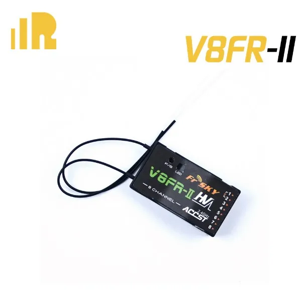 FrSky 2.4GHz ACCST D8 Mode V8FR-II 2.4G 8CH Receiver HV Version for Radio Transmitter