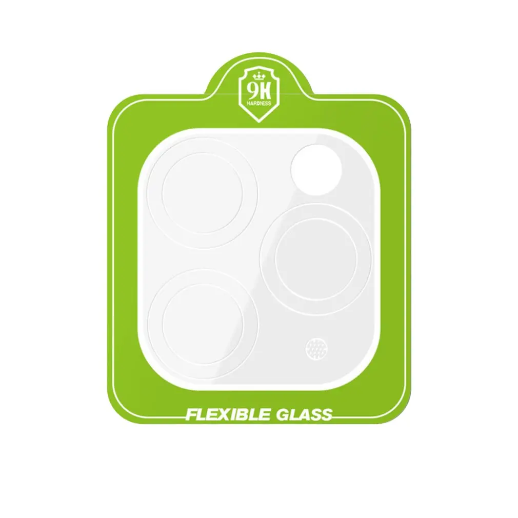 Metal Frame + Tempered Glass Back Full Cover Camera Lens Ring For iPhone 11 Pro Max Screen Protector Rear Protection Ring Case